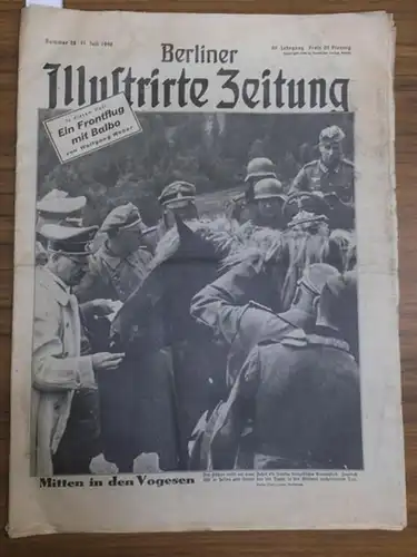 Berliner Illustrirte Zeitung. Nummer 28, 11. Juli 1940, Jahrgang 49 "Mitten in den Vogesen"