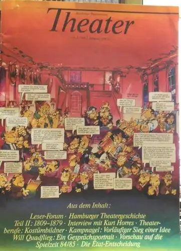 Theater - Hamburger Theaterzeitung. Nr. 3, 1984. 1. Jahrgang