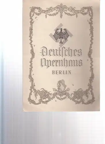 Deutsches Opernhaus Berlin. Musik  Suppe, Franz von.   Bearbeitet von Quedenfeldt,  Gustav Dr.  Musikalische Einrichtung Werther, Franz. Inszenierung Rex, Eugen: Boccaccio. Komische Oper.  Bearbeitet von Quedenfeldt,  Gustav Dr.  Musikalischer Einrichtung
