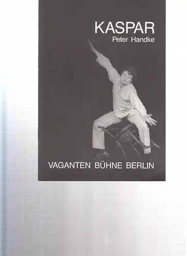 Vaganten Bühne Berlin.  Handke, Peter: Kaspar. Darsteller_ Leopold von Verschuer, Katja Nottke. Regie und Bühnenbild: Burkhard Meise. 