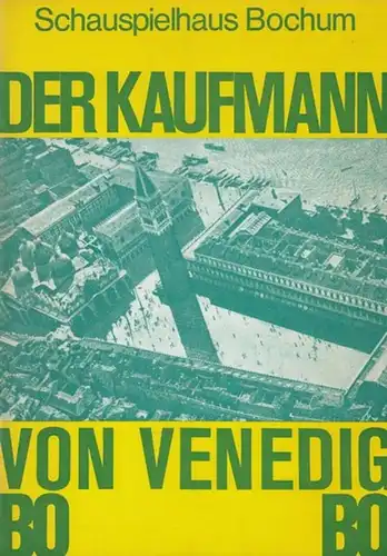 Schauspielhaus Bochum.  Shakespeare, William: Der Kaufmann von Venedig.  Regie Zadek, Peter. Dramaturg  Schälike,Karsten.  Bühne Allio, Rene.  Kostüme Laurent, Chtistine.. 