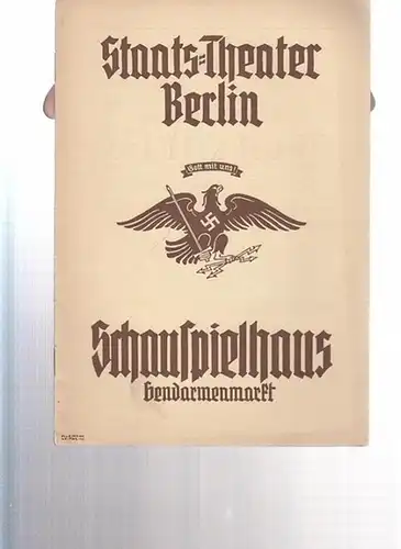 Heroische Leidenschaften.  Inszenierung  Bildt, Paul.   Bühne  Müller, Traugott.     Darsteller:  Mühtel, Lothar / Hauer, Jochen /.. 