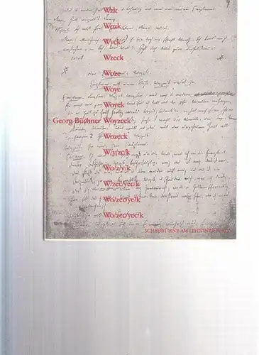 Schaubühne am Lehniner Platz.  Büchner, Georg: Woyzeck. Fassung der Schaubühne. Regie / Bühne Simon,Michael .  Kostüme Eiermann, Annna.  Dramaturgie Reichert, Thomas /.. 