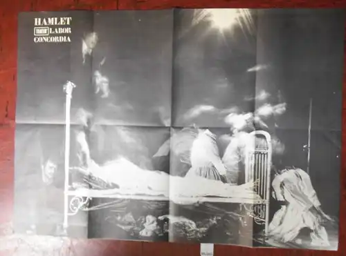 Hamlet.  Spielzeit 1977 / 1978.   Inszenierung Tabori, George.  Darsteller: Einbrodt, Günter / Kahn, Brigitte / Levy, Murray / Meihöfer, manfred /.. 