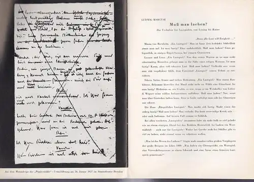 Berlin Schloßparktheater.   Boleslaw Barlog (Intendanz) .   Georg Kaiser: Papiermühle. Spielzeit 1958 / 1959, Heft 75. Inszenierung: Walter Henn. Mit u. a.:.. 