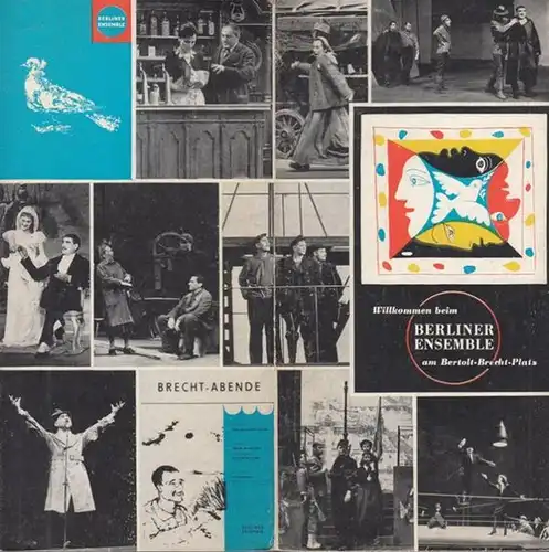 Berliner Ensemble: Unser Spielplan  1964 / 1965. Inhalt: Schauspieler / Spielplan / Vorschau auf Neuinszenierungen / Vergünstigungen / Mitarbeiter etc. 