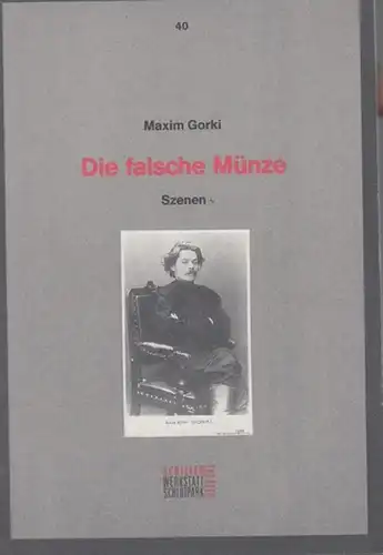Die falsche Münze. Szenen.  Spielzeit 1992 / 1993.  Inszenierung Lang, Alexander. / Kostüme: Caroline Neven du Mont.  Dramaturgie Potzger, Thomas.. 