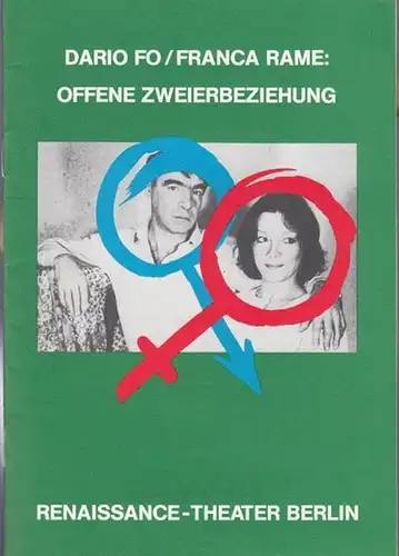 Offene Zweierbeziehung.  Spielzeit 1984 /  1985. Indentan Boeser, Knut. - Regie  Pflegerl,  Dietmar.  Bühne / Kostüme  Hausner, Xenia.   Darsteller  Stadler, Krista / Kemmer, Joachim