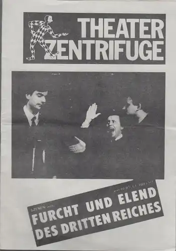 Szenen aus Furcht und Elend des Dritten Reiches. Musikalisch - epische Szenenfolge :  Kinderlied  -  Volksgemeinschaft -  Der Verrat  -  Der Spitzel -  Das Kreidekreuz  -  PAUSE  -  Die Stunde des Arbeiters -  Arbeitsbeschaffung  -  General, dein Tank  - 