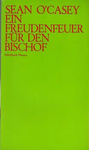 Berlin, Schloßpark   Theater. O` Casey, Sean: Freudenfeuer für den Bischof.  Spielzeit  1972 / 1973.  Generalintendant  Lietzau, Hans.  Inszenierung.. 