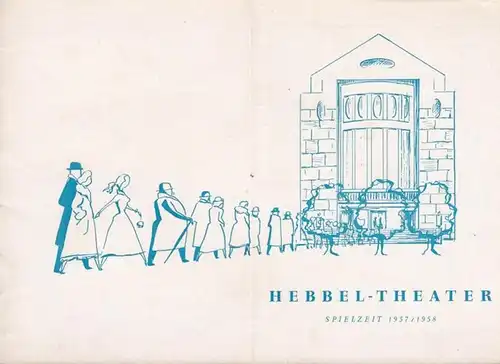 Berlin Hebbel - Theater. - Rudolf Külüs (Intendant). - Fritz Eckhardt: Rendezvous in Wien. Spielzeit 1957 / 1958. Programmheft. Inszenierung: Bertold Sakmann. Mit: Harry Hardt...