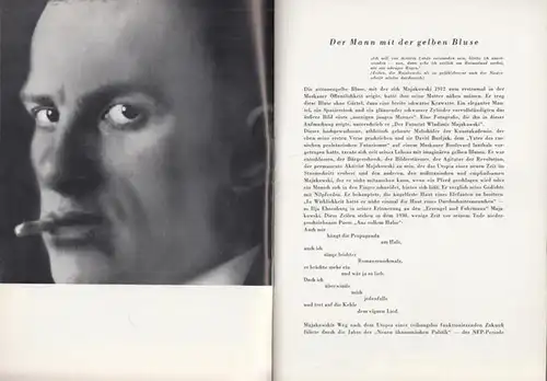 Berlin Schiller Theater. - Boleslaw Barlog (Intendanz). - Wladimir Majakowski: Die Wanze. Spielzeit 1964 - 1965. Heft 157. Inszenierung: Konrad Swinarski. Mit u. a.: Ernst...