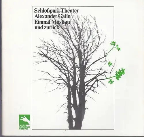 Einmal Moskau und zurück. Spielzeit 1983 / 1984. Inszenierung Polixa, Helmut.  Bühne Kegler, Kathrin.  Dramaturgie Böhme, Irene.  Schauspieler Held, martin / Lemnitz, Regina / Wildt, helmut / Weisgerber, Antje / Drews, Berta / Genest, Gudrun