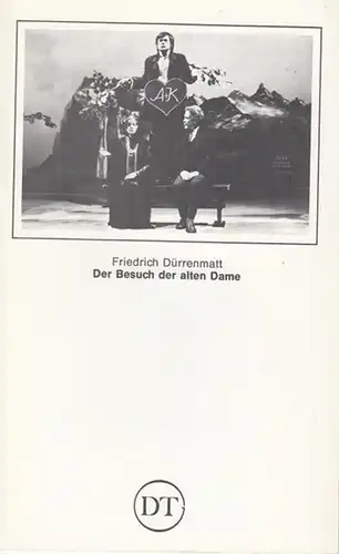 Göttingen, Deutsches Theater. - Blätter des Deutschen Theaters , Leitung Fleckenstein, Günther. - Dürrenmatt, Friedrich.  Tragische Komödie: Der Besuch der alten Dame.  Spielzeit...