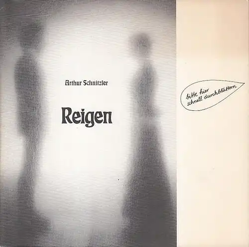 Reigen.  Spielzeit  1982. Inszenierung May, Alexander.  Bühne / Kostüme Baumhöfner, H.J.  Musikalische Einrichtung Tass, Erik.  Darsteller Gohde, Annemarie / Hammer.. 