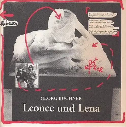 Hannover, Niedersächsisches Staatstheater.   Büchner, Georg: Leonce und Lena. Spielzeit 1979 / 1980. Inszenierung Kolneder, Wolfgang.  Bühne Oelkers, Uwe.  Kostüme Fischer. Dieskau.. 