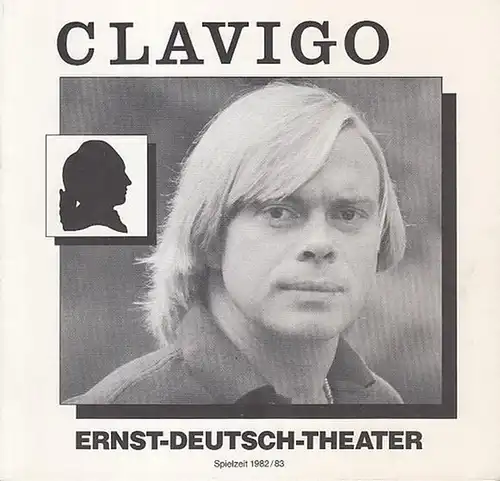 Hamburg,  Ernst - Deutsch - Theater .  Goethe, Johann Wolfgang: Clavigo. 1982 / 1983.  Inszenierung  Paryla, Karl. Bühne Grandeit, Erich...