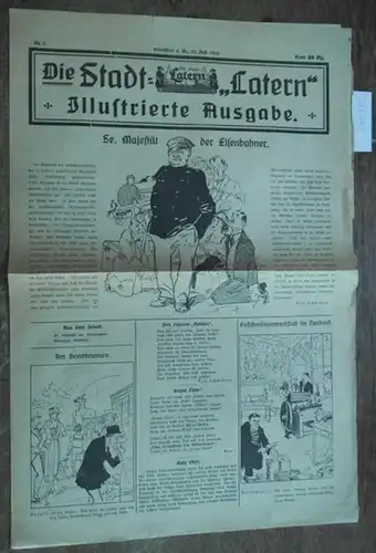 Stadtlatern, Die. - Schmidter, August: Die Stadt-'Latern.' 10. Juli 1919, Nr. 6.  Illustrierte Ausgabe.