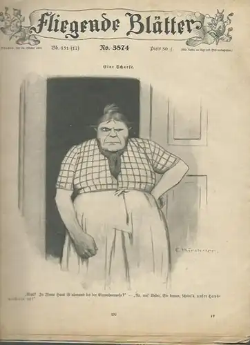 Braun, Caspar (Schriftleiter): Fliegende Blätter. No. 3874. Bd. 151 (17), 24.Oktober 1919. 