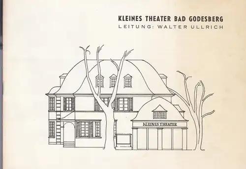 Kleines Theater Bad Godesberg. - Goetz, Curt: Ingeborg. Spielzeit 1972. Leitung: Ullrich, Walter. Bühne: Eke, Herbert. Kostüme: Rombach, Jan. C Darsteller: Uhde, Christine / Ullrich, Walter / Martens, Valerie von / Moik, Lutz / Eke, Herbert. 