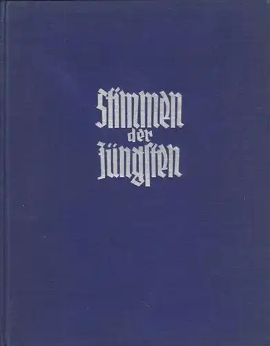 Virneburg, Kurt  (Hrsg.): Stimmen der Jüngsten. Gedichtsammlung. 