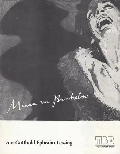 Theater Baden   Baden.  Lessing, G. E: Minna von Barnhelm  oder  das Soldatenglück. Spielzeit 1989 / 1990.  Inszenierung: Lorenz, Frieder.. 
