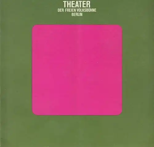 Berlin, Theater der Freien Volksbühne. - Hochhuth, Rolf: Guerillas. Inszenierung:Utzerath, Hansjörg.  Bühne / Kostüme: Balthes, Heinz.  Mit Becker, Rolf / Pape, Uwe Jens / Hofer, Claus / Dietl, Robert / Lehmann, Friedhelm / Stroux, Thomas u.a. 