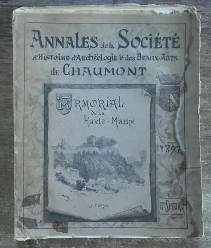 Daguin, A: Armorial des villes, communautes et corporations anciennes et actuelles du departement de la Haute-Marne precede d ' une etude historique sur ces sortes d ' armoiries et de la procedure que les villes doivent suivre pour renouvellement ou conce