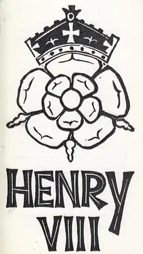 Deutsches Theater  Salt Lake City.    Gressieker, Hermann: Henry VIII.  "Heinrich der Achte und seine Frauen ". Spielzeit 1978 / 1979...