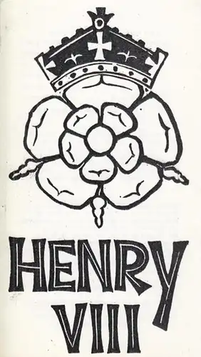 Deutsches Theater  Salt Lake City.    Gressieker, Hermann: Henry VIII.  "Heinrich der Achte und seine Frauen ". Spielzeit 1978 / 1979.. 