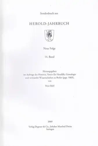 Rabbow, Arnold: Kaiser Otto IV. und sein deutsch englisches Wappen Anspruch und Konflikt. (Sonderdruck aus Herold Jahrbuch,  Neue Folge,  14. Band,  hrsg.. 