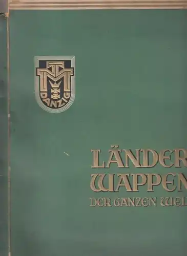 Danziger Tabakmonopol "Baltic" und "Ruben-Max", Danzig: Länderwappen der ganzen Welt.