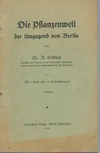 Kollwitz, R: Die Pflanzenwelt der Umgegend von Berlin. 