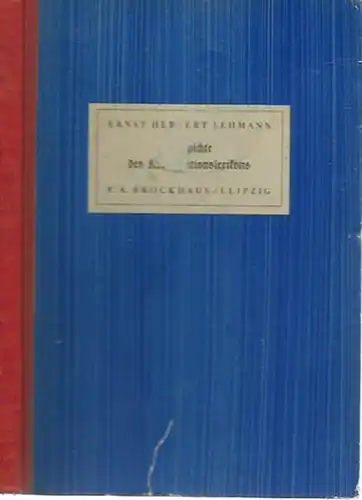 Lehmann, Ernst Herbert: Geschichte des Konversationslexikons. 