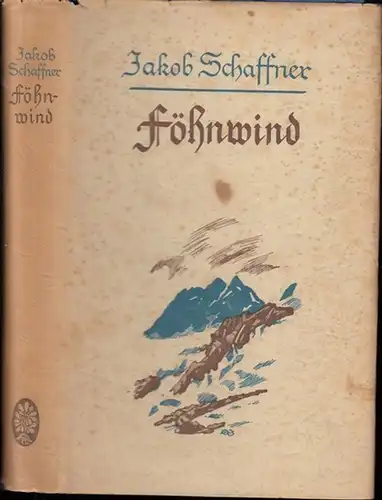 Schaffner, Jakob: Föhnwind - Novellen. 