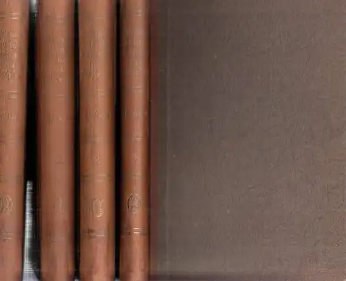 Oberster Gerichtshof. - Mitglieder des Gerichtshofes und der Staatsanwaltschaft (Hrsg.): Entscheidungen des Obersten Gerichtshofes für die Britische Zone in Zivilsachen. Komplett in 4 Bänden. 