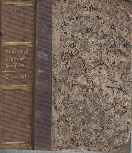 Bibliothek deutscher Klassiker.   Miniaturbibliothek.   Bettina von Arnim / Wilhelm Blumenhagen / Joseph Görres / Heinrich Heine über Johann Gottlieb Fichte /.. 