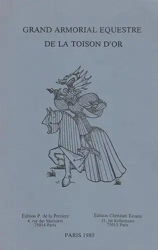 Pastoureau, Michel (Préf.): Costumes vrais (Monde féodal. Europe, Xve siècle). Fac-simile de 50 mannequins de cavaliers en grande tenue héraldique, d'après le manuscrit d'un officier...