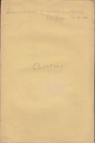 Lecocq, Ad: Notice historique sur les Armoiries de la Ville de Chartres. 