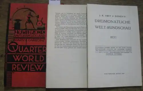Smit & Zonen, J. K. (Hrsg.): Heft Nr. 4, März 1935. J. K. Smit & Zonen ' s Dreimonatliche Welt-Rundschau. 