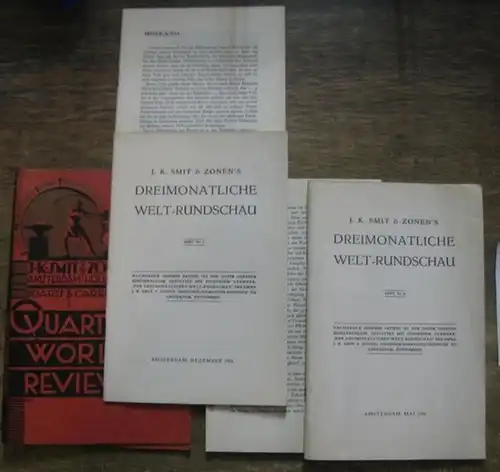 Smit & Zonen, J. K. (Hrsg.): Heft Nr. 6 / 7, Mai - Dezember  1936. J. K. Smit & Zonen ' s Dreimonatliche Welt-Rundschau. 