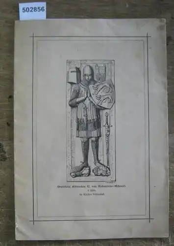 Hohenlohe - Waldenburg, F (riedrich) K (arl Joseph, Fürst) von: Das Hohenlohische Stammwappen. 