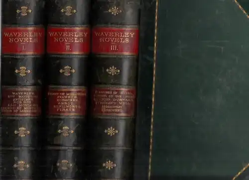 Scott, Walter: The Waverley Novels I - III. Volume first, second and third. 