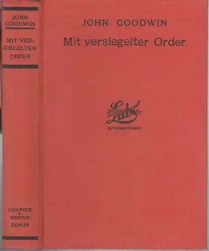 Mit versiegelter Order. Kriminalroman