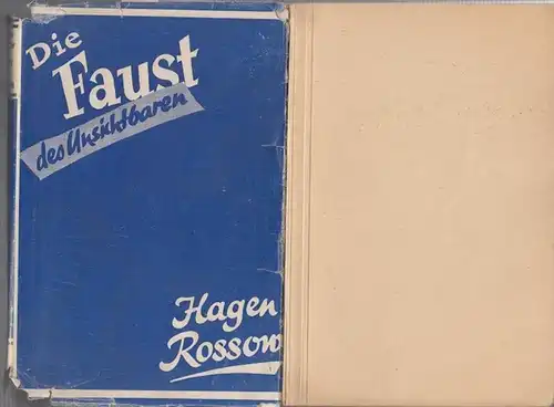 Rossow, Hagen: Die Faust des Unsichtbaren. Kriminalroman. 