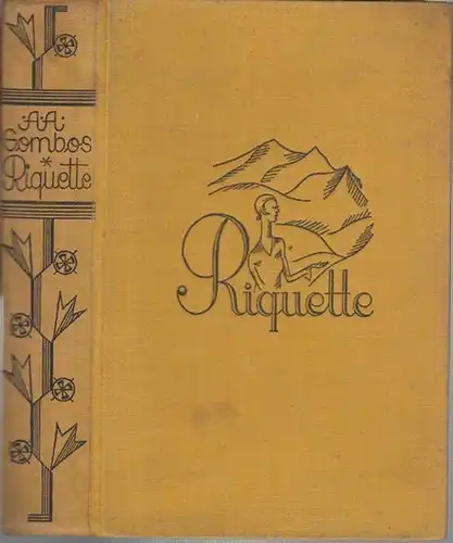 Gombos, A. A. - Einbandzeichung: Paul Pfund: Riquette. Roman. 