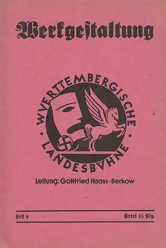 Württembergische Landesbühne Eßlingen ( Esslingen ).   Leitung: Gottfried Haass   Berkow.   Johann Strauß: Werkgestaltung. Württembergische Landesbühne. Heft 6 / 1935.. 