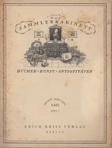 Sammlerkabinett, Das.   Sternaux, Ludwig (Verantwortlich).   Fedor von Zobeltitz.   Franz Blei.   Anton Mayer.   Max Slevogt.. 