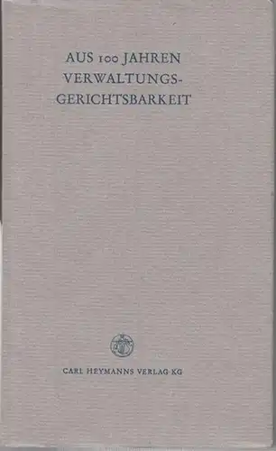 Baring, Martin (Hrsg. ): Aus 100 Jahren Verwaltungsgerichtsbarkeit. Festschrift. Beiträge: Hans Egidi, Julius Widtmann, Hans-Walter Zinser, Ernst Walz, Martin Sellmann, Hellmuth Loening. 