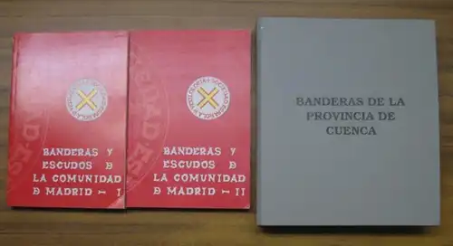Hurtado Maqueda, Jorge: Banderas y Escudos de la Comunidad de Madrid. Volume I & II Y / UND / AND Banderas de la Provincia de Cuenca, (tablas de colores). 